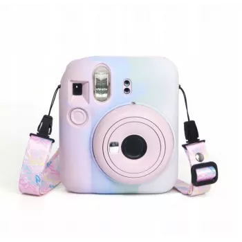 LOVEINSTANT silikonski ovitek za Fujifilm Instax Mini 12 - pastelne barve