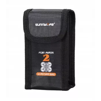 SUNNYLIFE ognjevarna torbica za 1x baterijo DJI Avata 2 - AT2-DC781-1