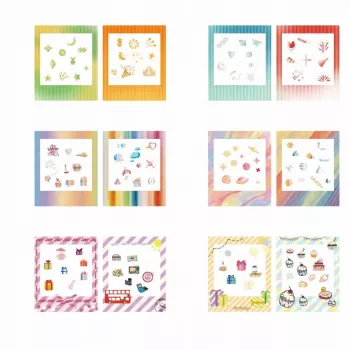 LOVEINSTANT komplet 12 okvirjev z nalepkami za Fuji Instax Square Link SQ1 SQ6 SQ20 SQ40 SQ10