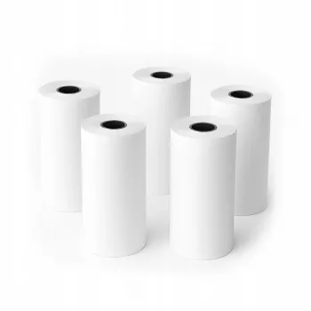 LOVEINSTANT beli termalni papir v zvitku 53mm x 6,5m, paket 5 kosov za Love Instant X6/S1, Phomemo T02/M02x