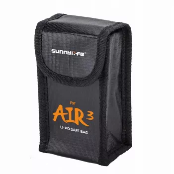 SUNNYLIFE ognjevarna torbica za 1 baterijo DJI Air 3 / 3S