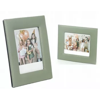 LOVEINSTANT stojni okvir za fotografije za Polaroid 600, Fujifilm Instax Wide 300/400 – zelen