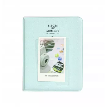 LOVEINSTANT fotoalbum za 64 fotografij za Fuji Instax Mini 13 12 11 40 41 99 Evo Link / zelen