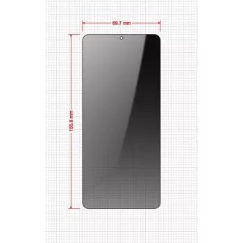 GrizzGlass SecretGlass Easy zaščitna folija za zasebnost zaslona za Xiaomi POCO F6