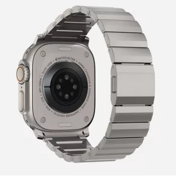 TECH-PROTECT jekleni pas Apple Watch 4 / 5 / 6 / 7 / 8 / 9 / SE / Ultra 1 / 2 (42 / 44 / 45 / 49 mm) titan