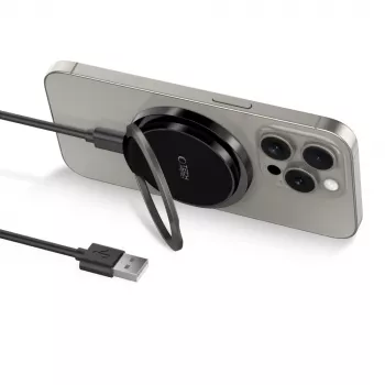 Tech-Protect QI15W-A33 MagSafe brezžični polnilnik 15W črn