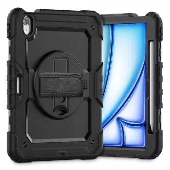 Tech-Protect Solid360 ovitek za iPad Air 11 inch 6/7/8 (2024-2026) - črn