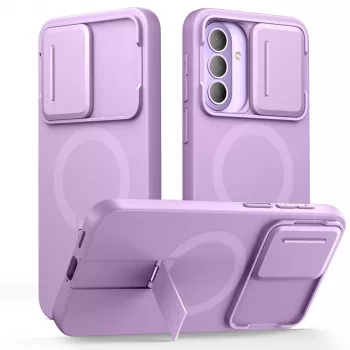 Tech-Protect Kevlar Aura MagSafe ovitek za Samsung Galaxy A57, vijoličen