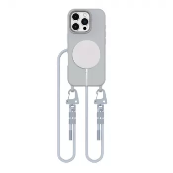 Tech-Protect Magnecklace MagSafe ovitek za iPhone 16 Pro siv