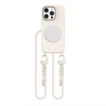 Tech-Protect Magnecklace Magsafe ovitek za iPhone 16 Pro Max, Latte