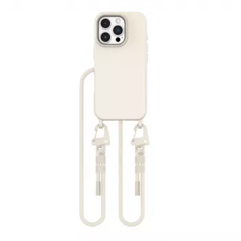 Tech-Protect Magnecklace Magsafe ovitek za iPhone 16 Pro Max, Latte