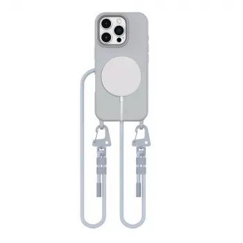 Tech-Protect Magnecklace MagSafe vrvica za telefon za iPhone 16 Pro Max, siva