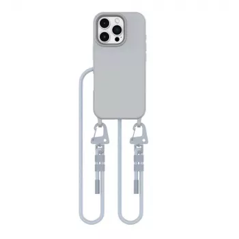 Tech-Protect Magnecklace MagSafe vrvica za telefon za iPhone 16 Pro Max, siva