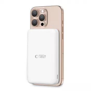 TECH-PROTECT PB24 LIFEMAG QI2 MAGSAFE POWER BANK 10000MAH BELA