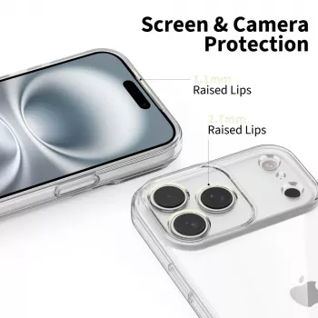 Tech-Protect Flexair iPhone 17 Pro Max prozoren zadnji ovitek