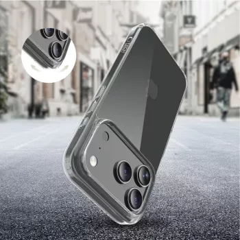 Tech-Protect Flexair Hybrid ovitek za Apple iPhone 17 Pro Max, prozorno