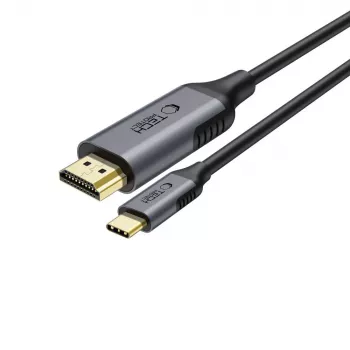 TECH-PROTECT UltraBoost kabel USB-C na HDMI 2.0, 4K 60Hz, 180cm, črn