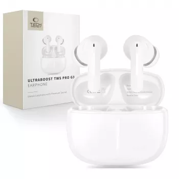 TECH-PROTECT ULTRABOOST TWS Earphone Pro G3, bel