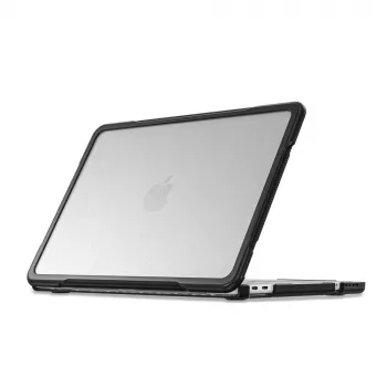 Tech-Protect Velar MacBook Neo 13 2026 trdo ohišje črno/mat prozorno