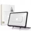 Tech-Protect Kevlar Pro zaščitni ovitek za prenosnik MacBook Neo 13 2026, mat črn/prozoren