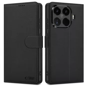 Tech-Protect ovitek z denarnico za Xiaomi 17T, črn