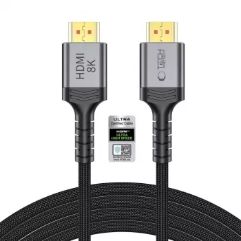 TECH-PROTECT ULTRABOOST kabel HDMI 2.1, 4K 120Hz / 8K 60Hz, 3m, črn