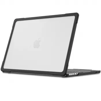 Tech-Protect Velar za MacBook Air 13 M2-M5 2023-2026, črn/mat prozoren