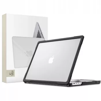 Tech-Protect Velar trdi ovitek za MacBook Pro 14 inch M1-M5 Pro/M5 Pro Max 2021-2026, črn/mat prozoren