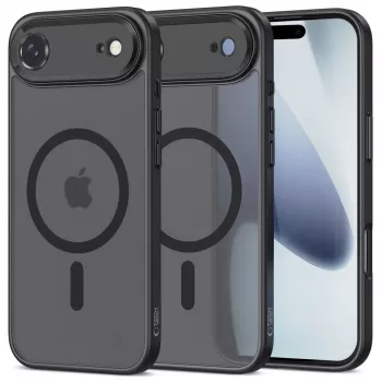 Tech-Protect Magcam Magsafe ovitek za iPhone 17 Air, mat črn
