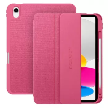 Tech-Protect SC Pen Canvas ovitek folio za iPad 10,9 inch (10. gen. 2022) / iPad Air 4/5 / iPad Pro 11 inch (1.-4. gen.), magenta bloom