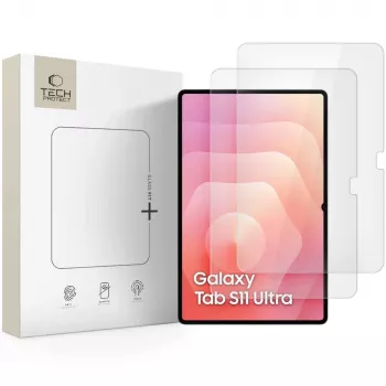 Tech-Protect Glass Fit+ kaljeno steklo zaščita zaslona za Samsung Galaxy Tab S8 Ultra/S9 Ultra/S10 Ultra/S11 Ultra 14,6 inch (2 kosa)