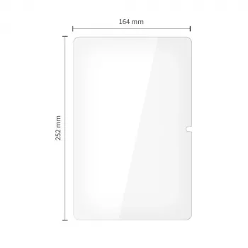 TECH-PROTECT Glass Fit+ 2 kosa kaljeno steklo zaščita zaslona za Samsung Galaxy Tab A9+ / A11+ Plus 11.0 inch (SM-X210/X215/X216/X230/X235/X236) prozorno