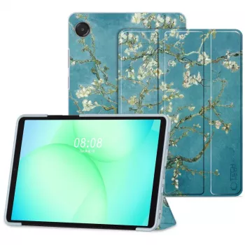 Tech-Protect Smart Case za Samsung Galaxy Tab A9+/A11+ - motiv cvetov sakure