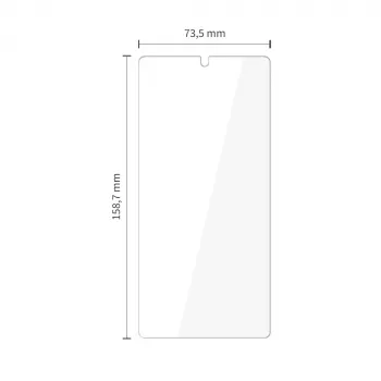 TECH-PROTECT paket 10 kaljenih zaščitnih folij za zaslon za Samsung Galaxy S25 Ultra, prozoren
