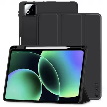 Tech-Protect SC etui za pisalo za Xiaomi Pad 7 / 7 Pro / 8 / 8 Pro 11,2, črn