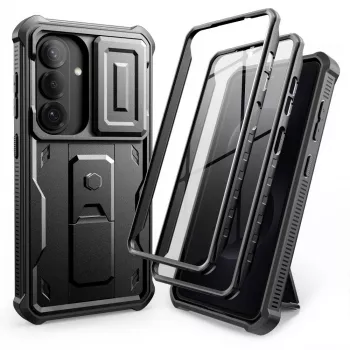 Tech-Protect Kevlar CAM+ 2-delni set Galaxy S26, črn