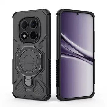 Tech-Protect Tacticstand MagSafe za Xiaomi Redmi Note 15 Pro 5G, mat črno