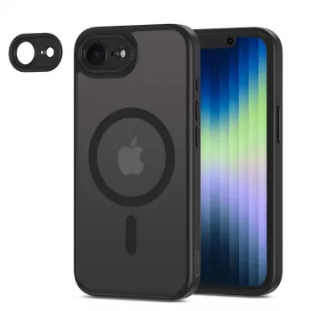 Tech-Protect Magcam Magsafe ovitek za iPhone 16E/17E mat črn