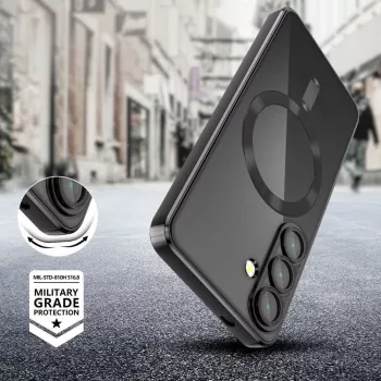 Tech-Protect Magflex Magsafe ovitek za Samsung Galaxy A26 5G sijoče črn