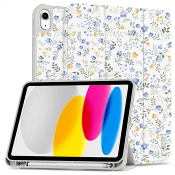 Tech-Protect SC Pen ovitek za iPad 10.9 (10. gen, 2022) / iPad 11 (2025), cvetlični