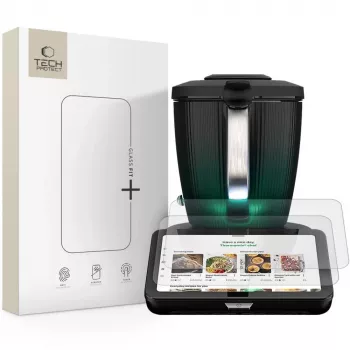 TECH-PROTECT Glass Fit+ 2-kalna kaljena zaščitna folija za zaslon za Vorwerk Thermomix TM7 prozorna