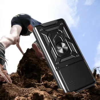 Tech-Protect Camshield Pro ovitek za Xiaomi Redmi Note 14 4G, mat črn