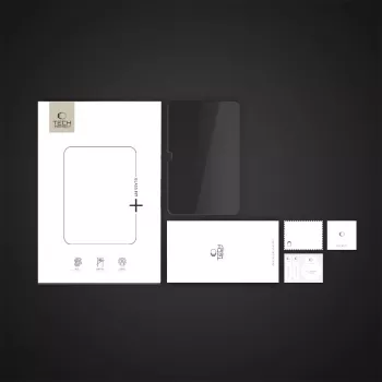 Tech-Protect Glass Spy+ zaščitna folija za zaslon za zasebnost za Apple iPad 10,9 inch (10. generacija 2022) / 11 inch (2025) - kaljeno steklo, dvosmerna zasebnost, trdota 9H, 0,3 mm, oleofobni premaz, brez mehurčkov, prozorna