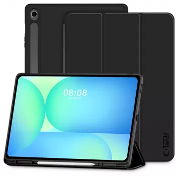 Tech-Protect SC torbica za pisalo za Samsung Galaxy Tab S10 FE+ 13.1 X620 / X626B, črna