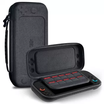 TECH-PROTECT trda torbica za Nintendo Switch 2, temno siva