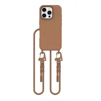 Tech-Protect Magnecklage MagSafe ovitek za iPhone 16 Pro Max, rjav