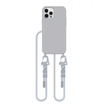 Tech-Protect Magnecklage MagSafe ovitek za iPhone 12 / 12 Pro - siv