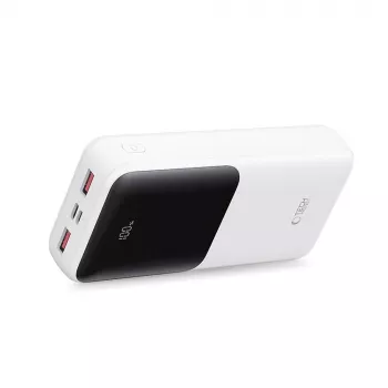 TECH-PROTECT PB02 prenosni polnilnik 20000mAh 22,5W, bel