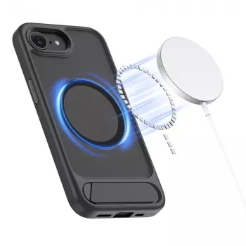 Tech-Protect Magstand MagSafe iPhone 16E/17E mat črna