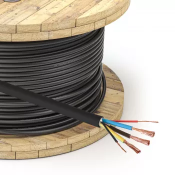 Akyga AK-SC-E24 kabel za polnjenje EV 3 x 6 mm² + 2 x 0,75 mm², enofazni, 32 A, 450/750 V, na meter
